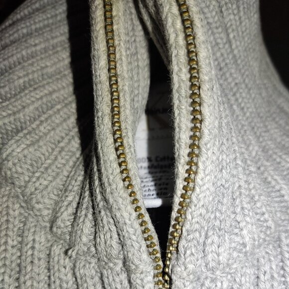 Calvin Klein Jeans‎ pullover gray grey cotton sweater | Size Medium - Picture 12 of 16